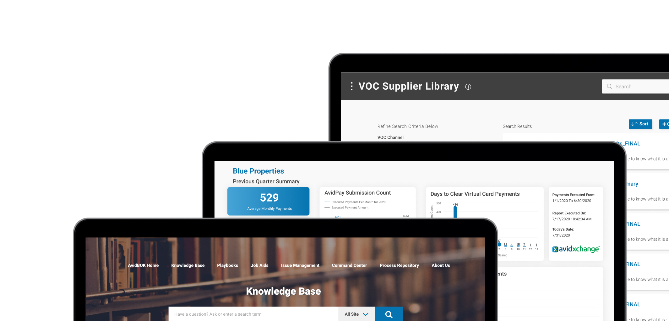 UX DESIGNER | AVIDXCHANGE